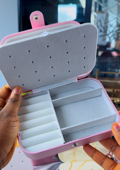 DuriBox Midi PU Leather Jewellery Box Organizer | Jewellery Travel Box