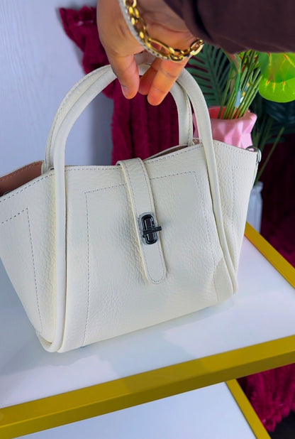 Cream Slouchy 3-in-1 Bucket Bag | LARYZ Everyday - 061 | Medium