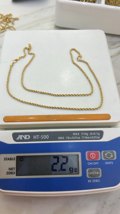 Degak 18Karat Pure Gold Chain