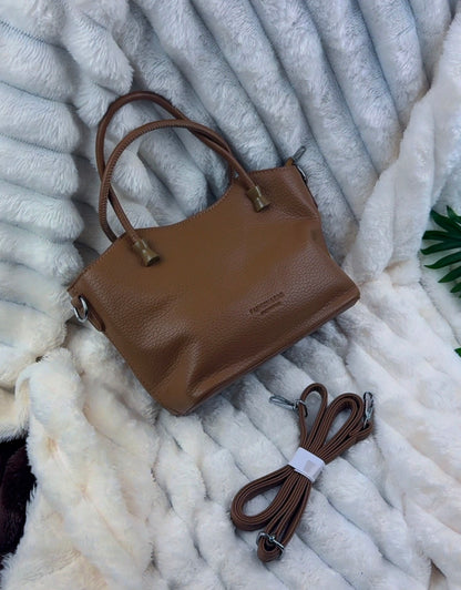 Brown Tote Women's Handbag | LARYZ Everyday - 017 | Small-Medium