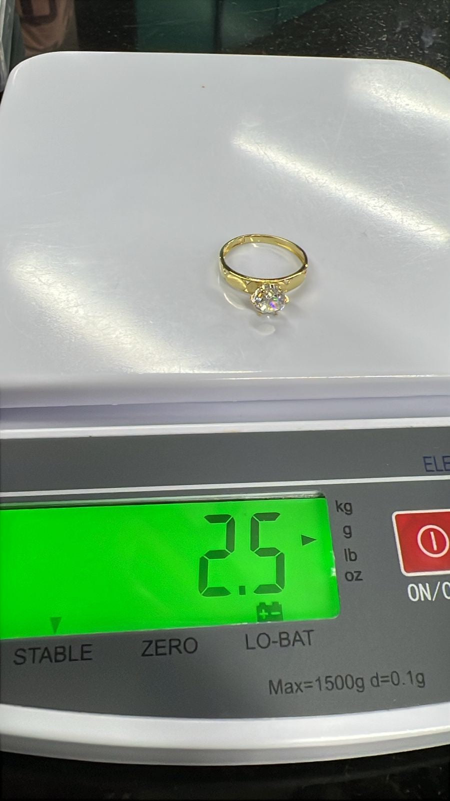 Degar 18Karat Real Gold Ring