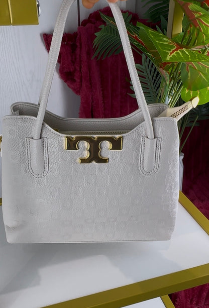 White T Shoulder Handbag | LARYZ Everyday -029 | Medium