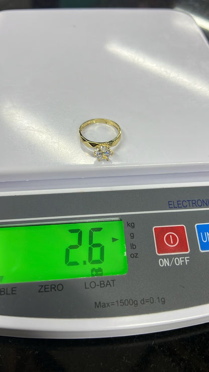 Degar 18Karat Real Gold Ring