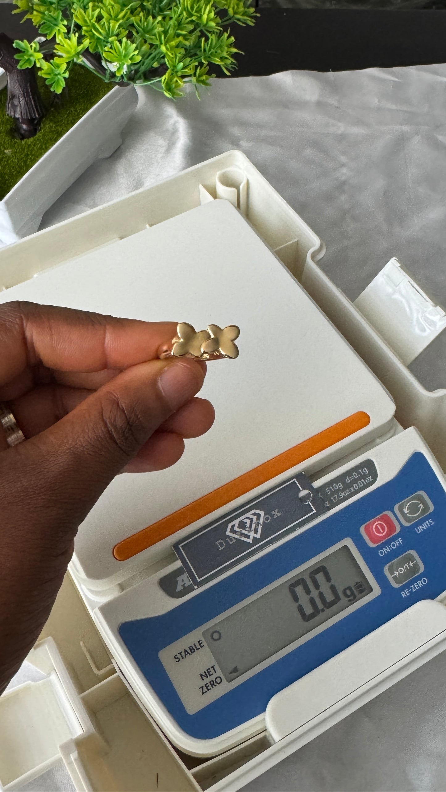 18K Solid Gold Chunky Fashion Rings For Women- Lightweight 1g or Less (Extra Extra)