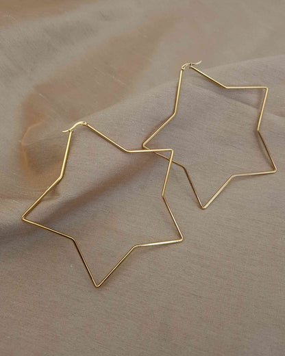 Desa Big Hoop Stainless Steel Non Tarnish Fashion Earrings