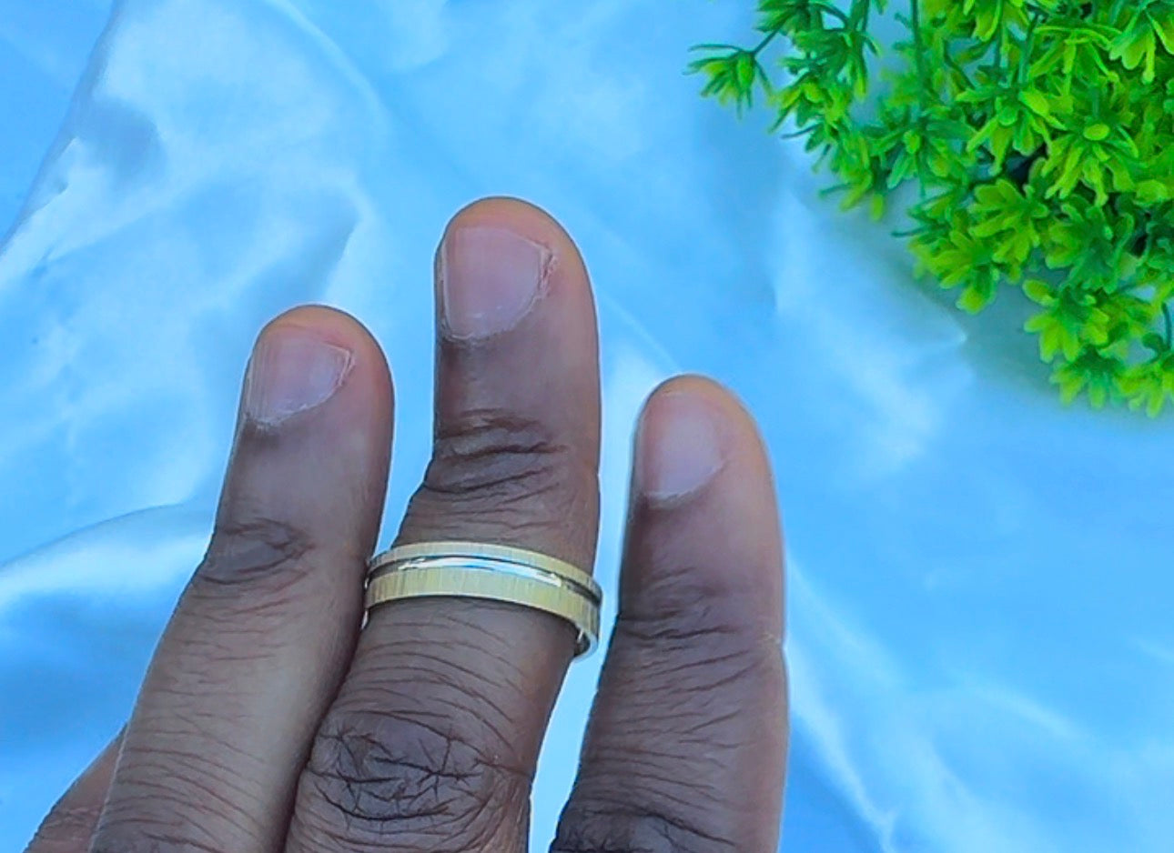 18 Karat Real Gold Rings | Unisex Wedding Band