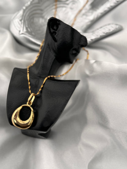 Order the Diya Double Electroplated Stainless Steel Chain and Pendant