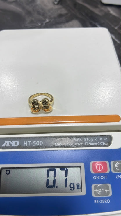 18K Solid Gold Chunky Fashion Rings For Women- Lightweight 1g or Less (Extra Extra)