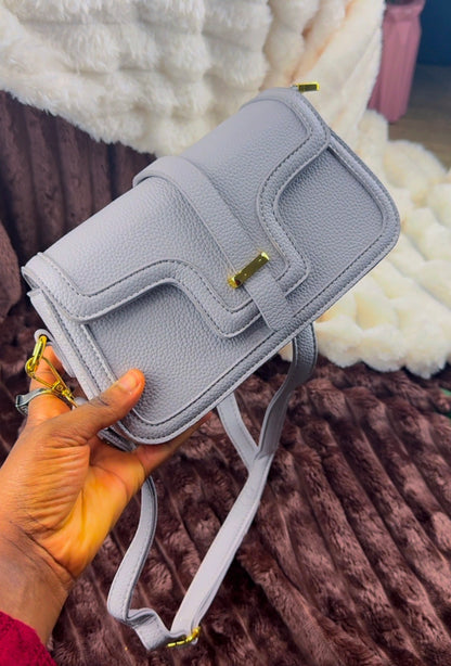 Lilac Structured Flap Women’s Wallet | Handbag -034