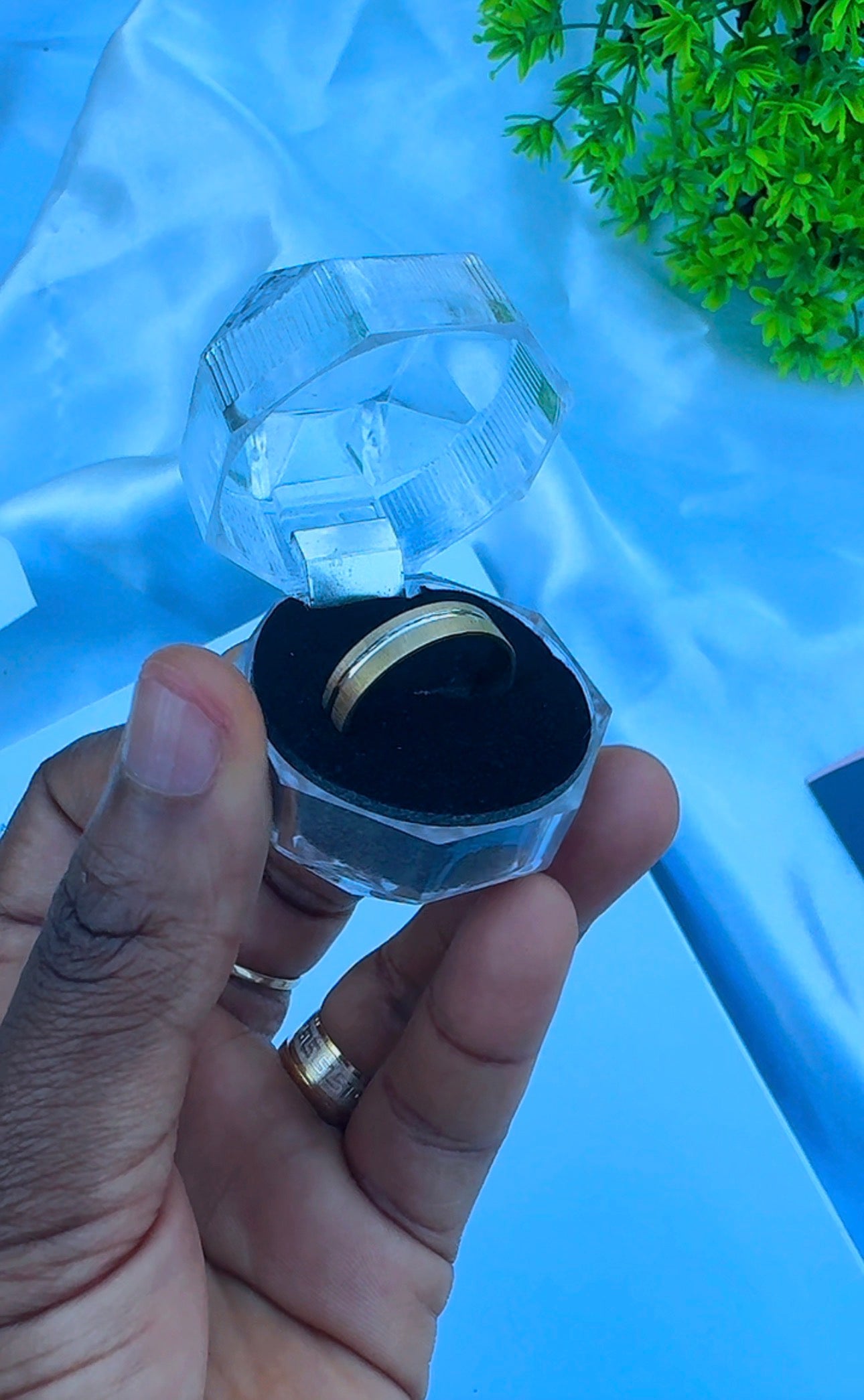 18 Karat Real Gold Rings | Unisex Wedding Band