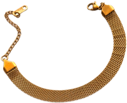 Order Dinam Vintage Mesh Carpet Non Tarnish Stainless Steel Bracelet