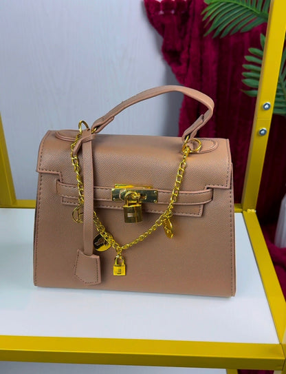 Brown Structured Women's Handbag {Medium} | LARYZ Everyday 009 | Medium
