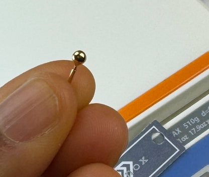 Dugad 22ct | 22 Karat Real Gold Nose Stud Pin Ring