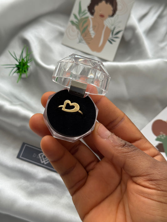 Degaq 18Karat Real Gold Ring