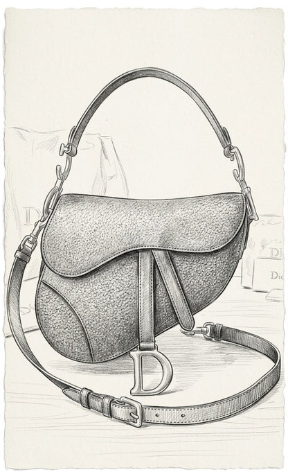 Black Brown Monogram Calfskin Leather Bag LASi011