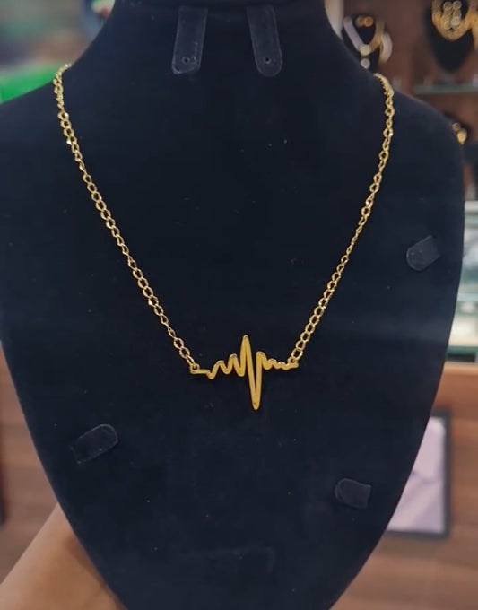 Heartbeat Chain Necklace