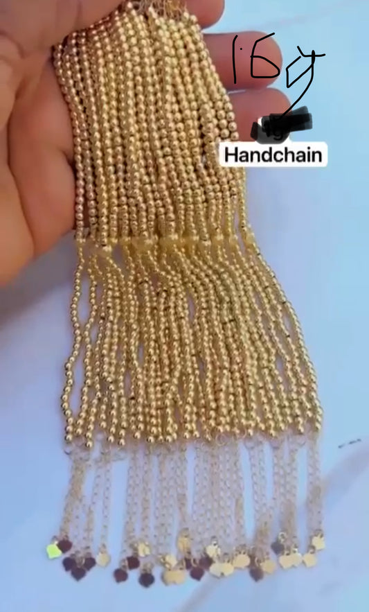 Degaxs 18K Solid Gold (Extra) Ball Bracelet Bangle