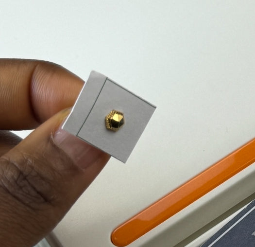Dugad 22ct | 22 Karat Real Gold Nose Stud Pin Ring