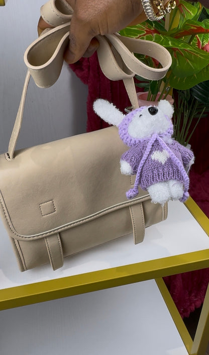 Biege Smooth Shoulder - Cross Body Bag | LARYZ Everyday - 018 | Medium