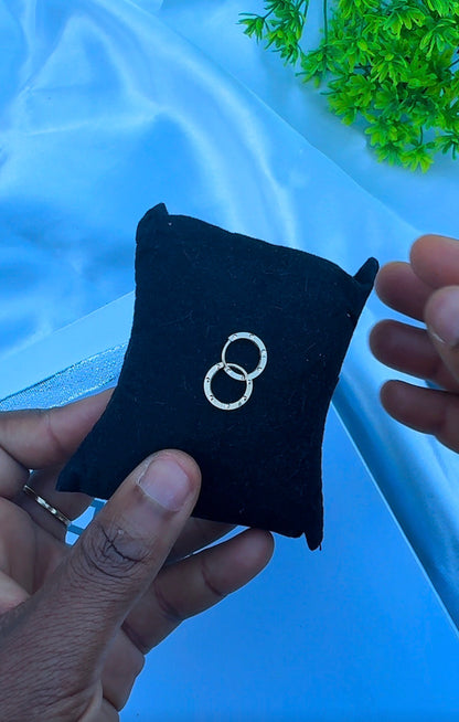 18k Solid Gold Hoop Earrings (Tiny)