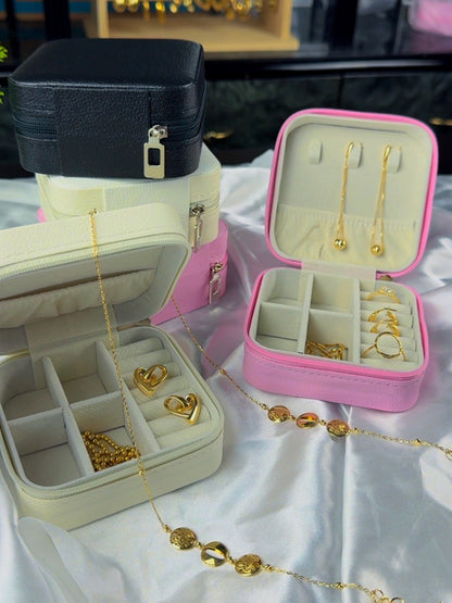 DuriBox Mini Earrings Necklace & Bracelet Jewellery Box