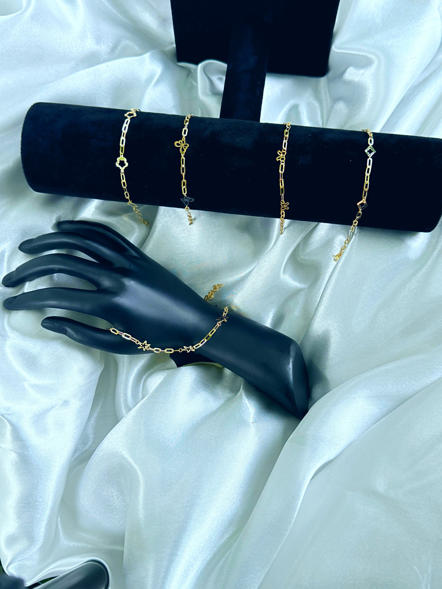 Degacc 18 karat Pure Italian gold bracelets