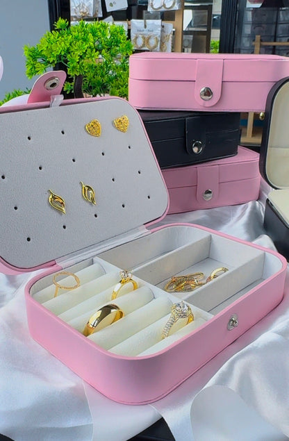 DuriBox Midi PU Leather Jewellery Box Organizer | Jewellery Travel Box