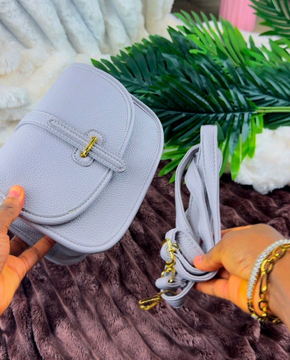 Lilac Structured Flap Women’s Wallet | Handbag -034