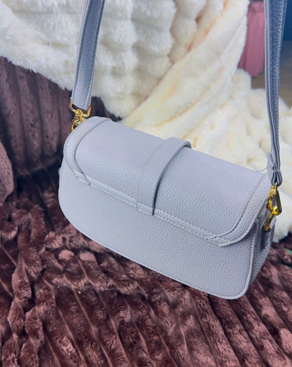 Lilac Structured Flap Women’s Wallet | Handbag -034