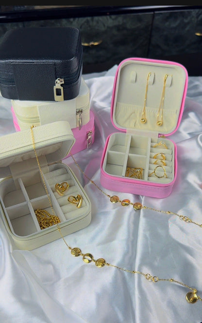 DuriBox Mini Earrings Necklace & Bracelet Jewellery Box