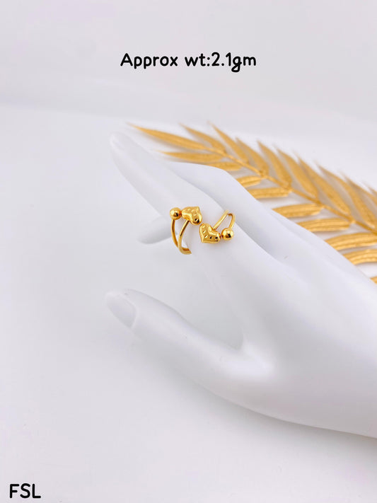Defap 18 Karat Pure Gold Rings