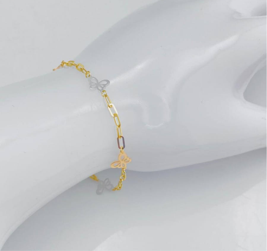 Degacc 18 karat Pure Italian gold bracelets