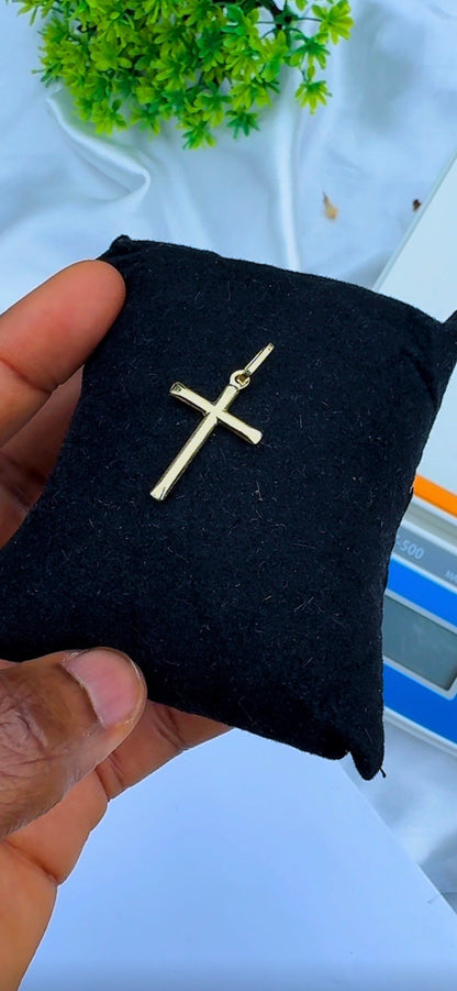 Durap 18k Real Gold Cross Pendants