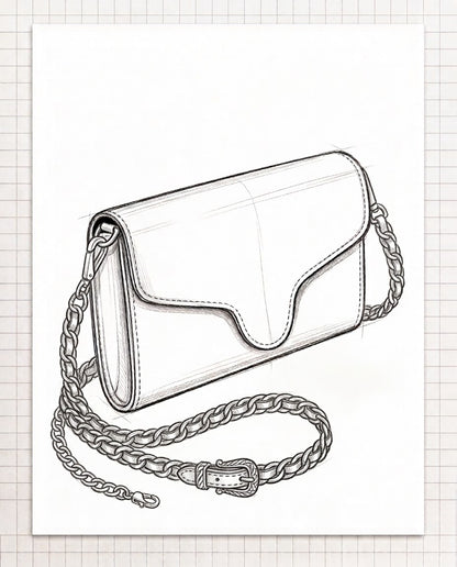 The Convertible Caviar & Quilted Lambskin Leather Chain Wallet & Crossbody - LASi009