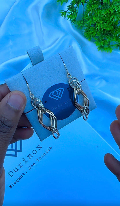 18 Karat Real Gold Drop Earrings | 2.4g