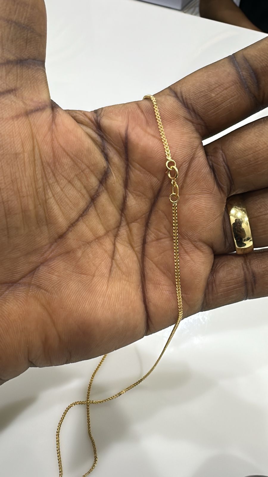 18ct Real Gold Franco 18 Inches (2.3g)