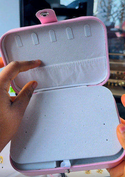 DuriBox Midi PU Leather Jewellery Box Organizer | Jewellery Travel Box
