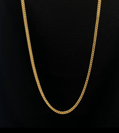 Degaarb 18ct Pure Gold Franco Chain
