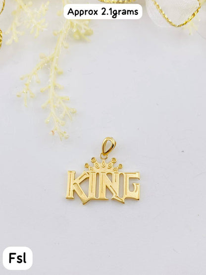 Deglaak 18Karat Pure Gold Pendant