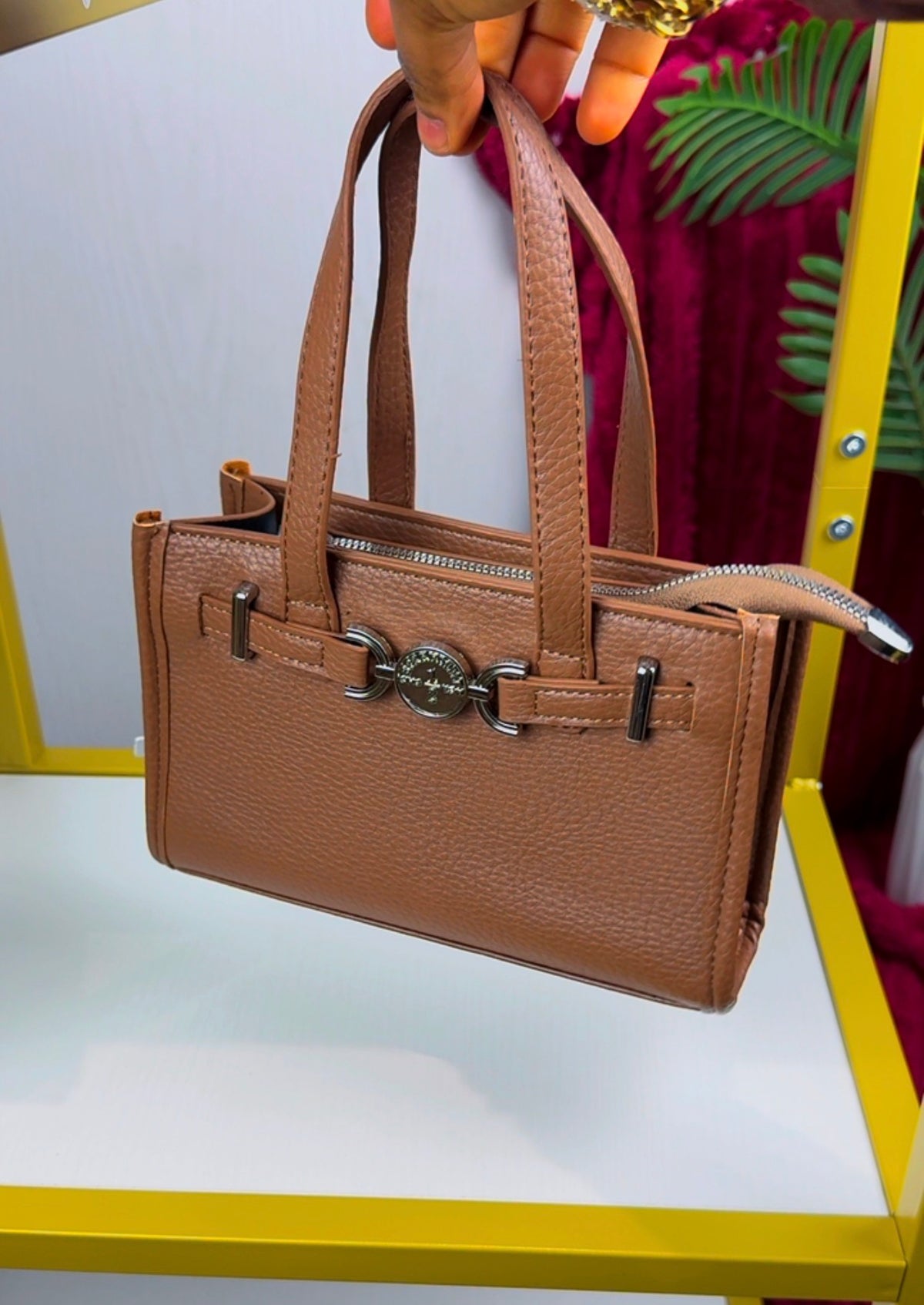 Brown Belted Fashion Bag {Small} | LARYZ Everyday 007 | Small