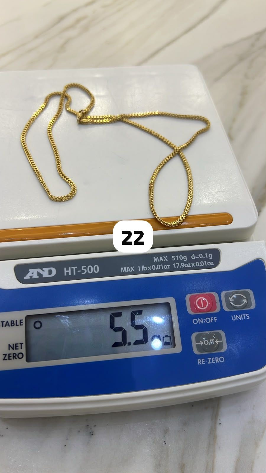 18ct Solid Gold Bestselling Franco Chain | 18 - 24 Inches
