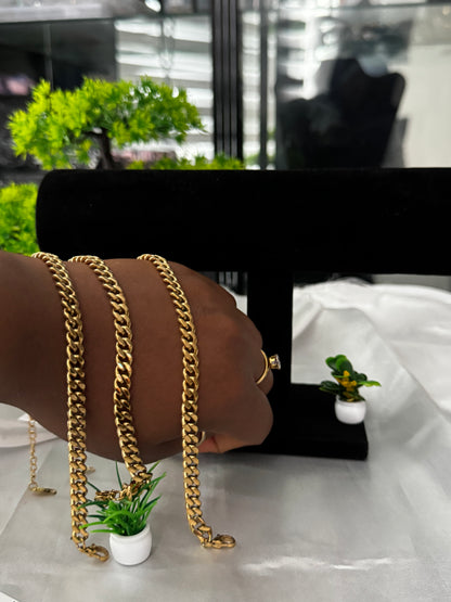 Buy Danch 18K Gold Plated Cuban Chain Anklets Non Tarnish Hypoallergenic