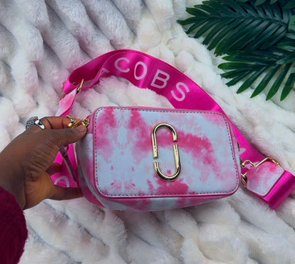 Pink White Patched Shoulder Bag | LARYZ Everyday - 020 | Small