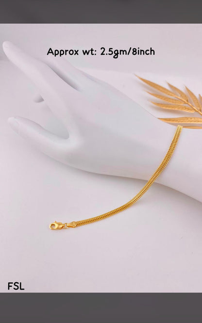 Degag pure 18Karat Pure Gold Bracelet