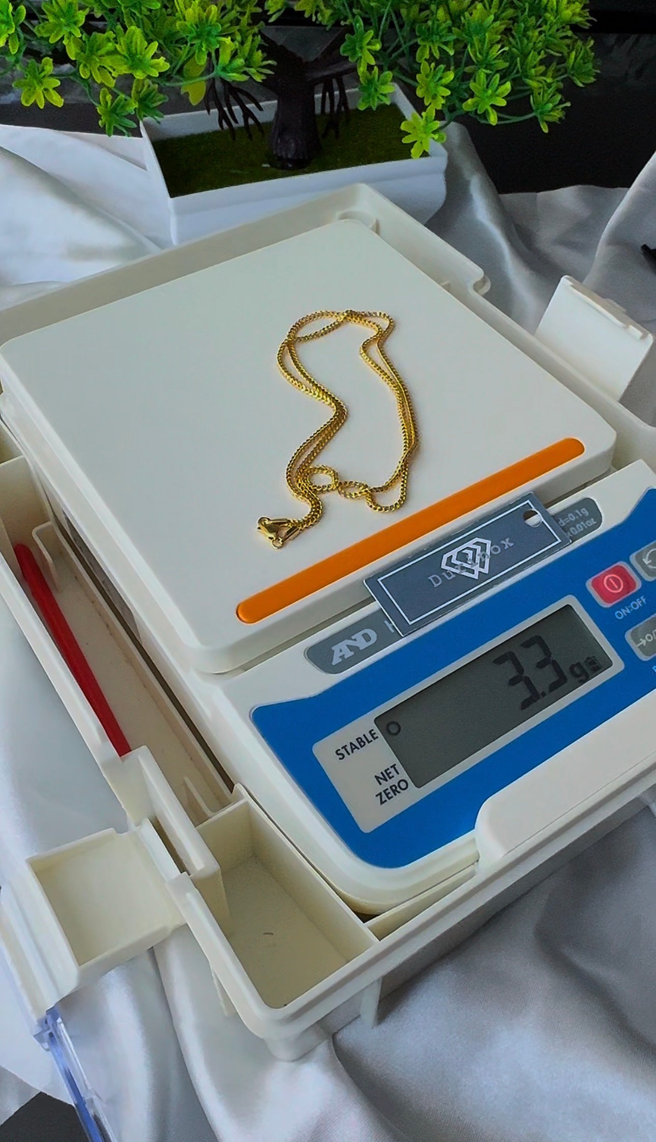 Degaarb 18ct Pure Gold Franco Chain