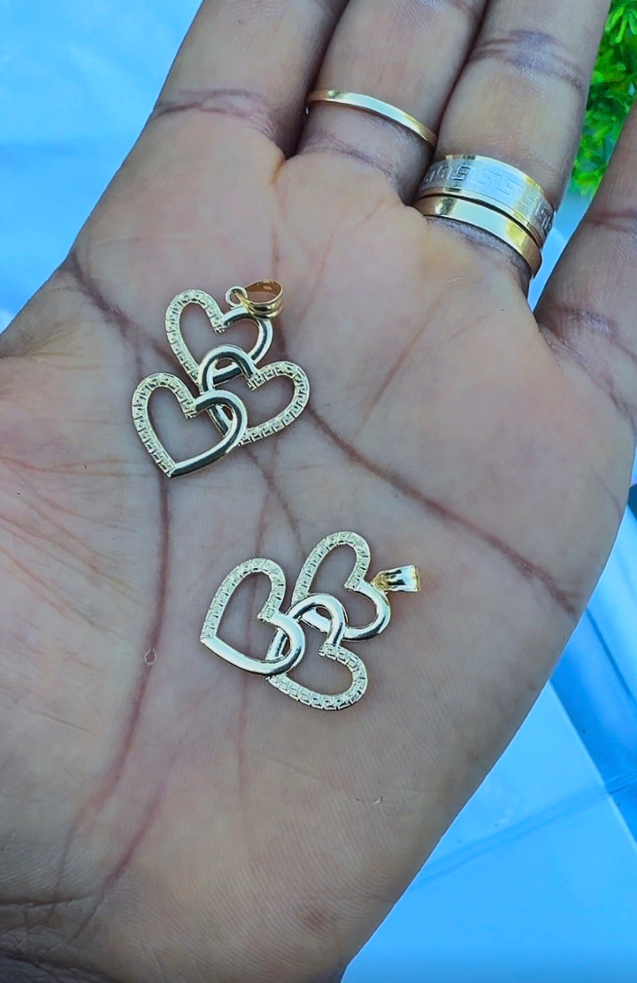 18ct Gold Love|Heart Minimalist Pendant | 0.45g