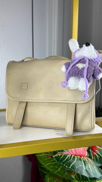 Biege Smooth Shoulder - Cross Body Bag | LARYZ Everyday - 018 | Medium