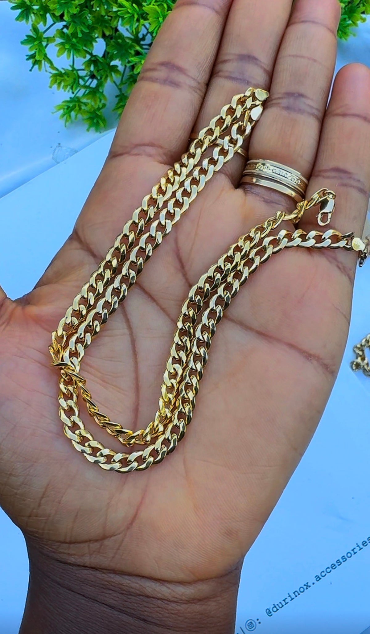 18K Solid Gold Cuban Bracelet – 3.1g - 8.5 Inches