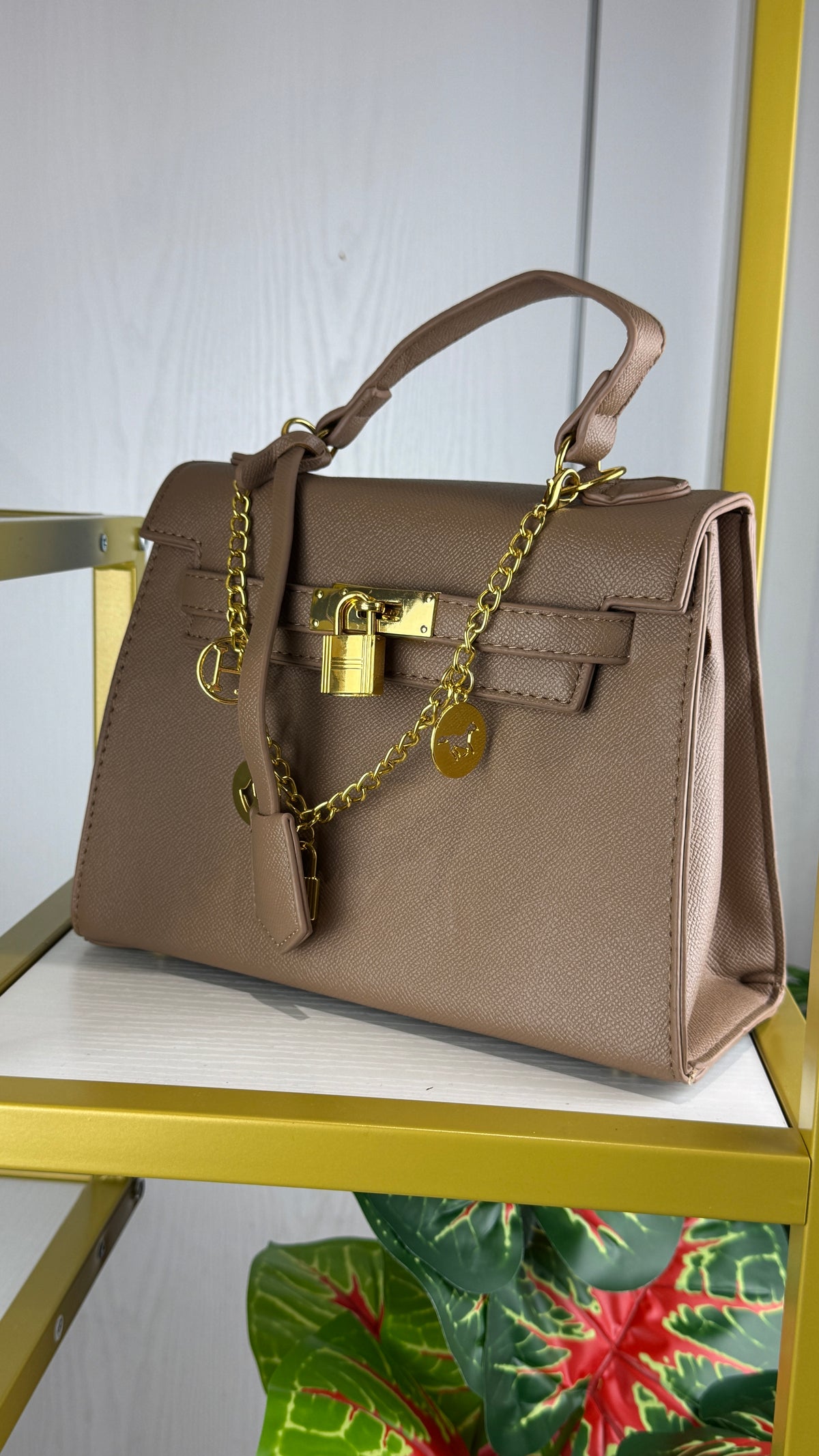 Brown Structured Women's Handbag {Medium} | LARYZ Everyday 009 | Medium