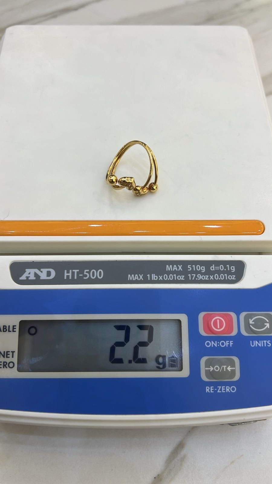 Defap 18 Karat Pure Gold Rings
